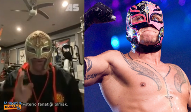 Rey Mysterio, Galatasaraylı olduğunu sosyal medya hesabından duyurdu!