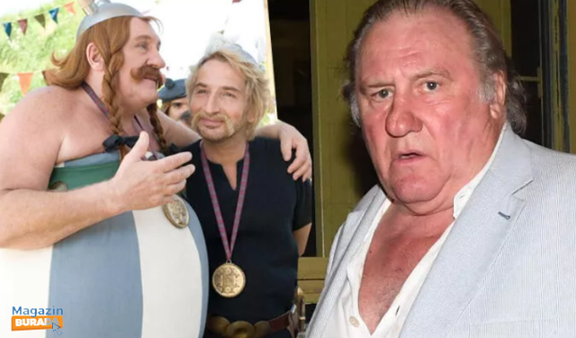 Oburiks Gérard Depardieu İstanbul'da!