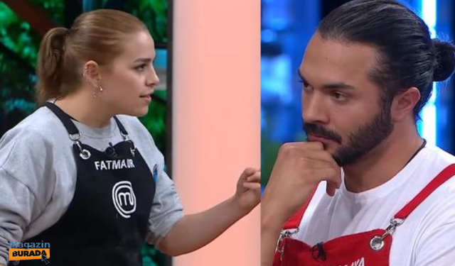 MasterChef Türkiye'de tansiyon arttı! Fatma Nur, Burak Kaya'yı çıldırttı!