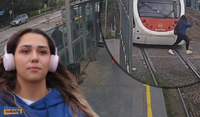 Samsun'da dehşete düşüren tramvay kazası! Genç kız kendini...