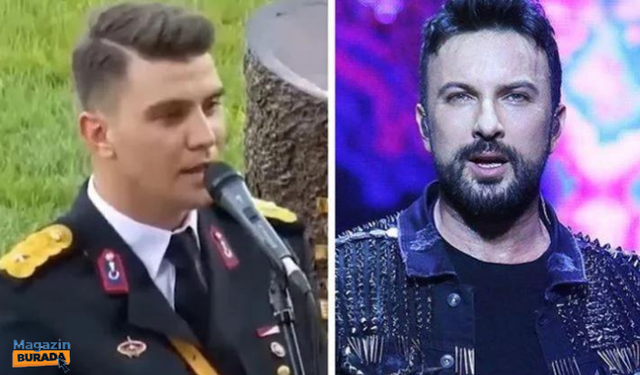 Sesiyle mest eden teğmene Tarkan'dan yorum gecikmedi!