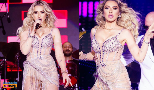 Hadise yılbaşı konserinde üzerinde servet taşıdı