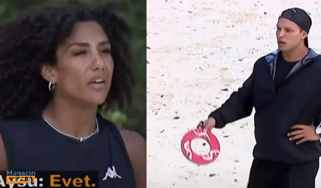 Survivor’da ortalık karıştı! Aysu halkayı Murat Ceylan'a fırlatması ünlü sunucuyu çileden çıkardı