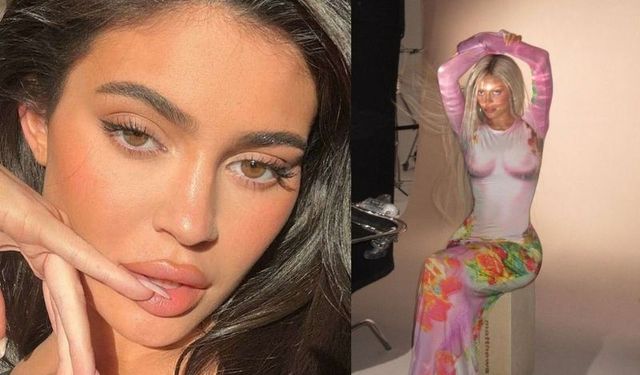 Kylie Jenner'dan çok konuşulacak pozlar!