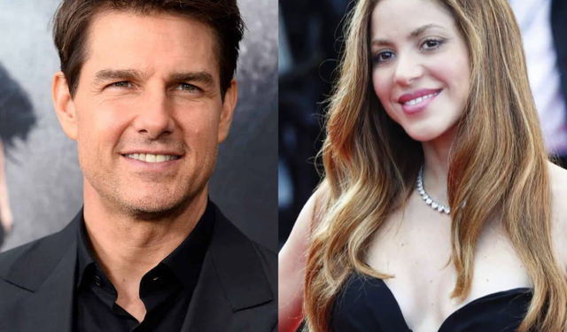 'Yılın Kadını' Shakira eski sevgilisi Piqué'nin ihanetini çabuk unuttu! Tom Cruise'la bakın nasıl görüntülendi