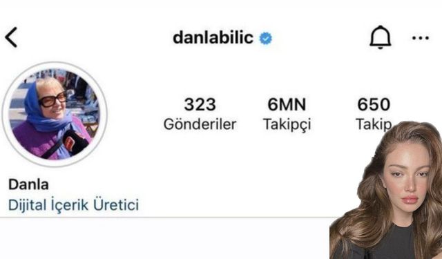 Ünlü fenomen Danla Bilic, AK Parti seçmenine küfreden kadını profil fotoğrafı yaptı