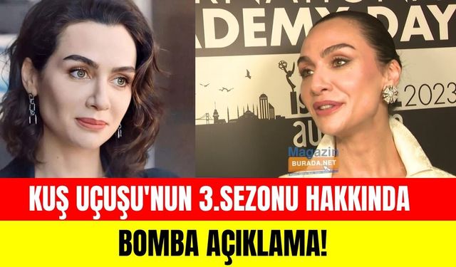 Birce Akalay nasıl dolandırıldığını anlattı! Kuş Uçuşu'nun 3.sezonu hakkında bomba açıklama!