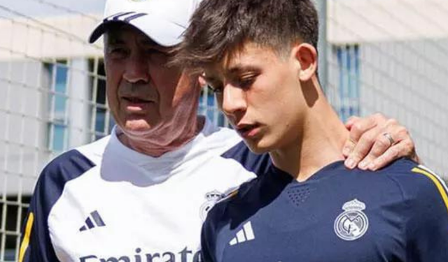 Real Madrid'in teknik direktörü Ancelotti, Arda Güler'in tek eksiğini açıkladı!