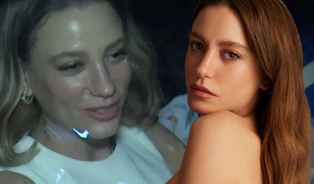 Serenay Sarıkaya yorgunluktan bakın ne hale geldi!