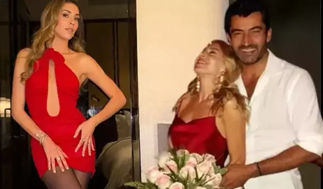 Kenan İmirzalıoğlu 'yılın erkeği' seçildi! Sinem Kobal'ın kırmızı iddialı elbisesi olay oldu