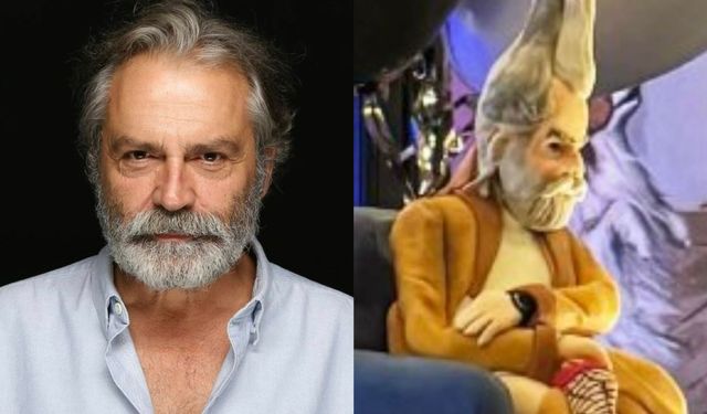 Haluk Bilginer'e sürpriz kutlama! Doğum günü pastası olay oldu