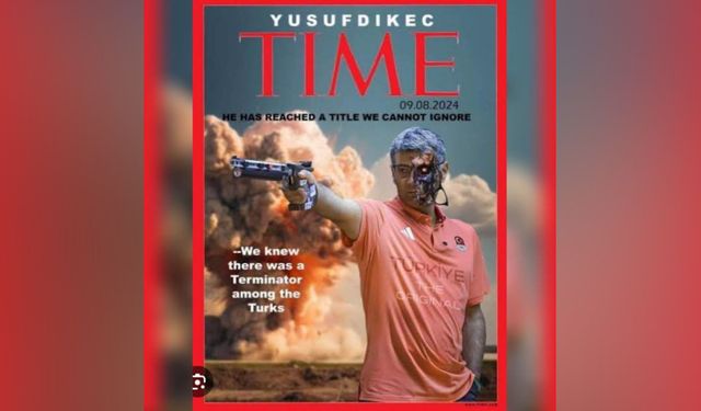 Yusuf Dikeç “Türk Terminatör” başlığıyla TIME Dergisi'nin kapağında