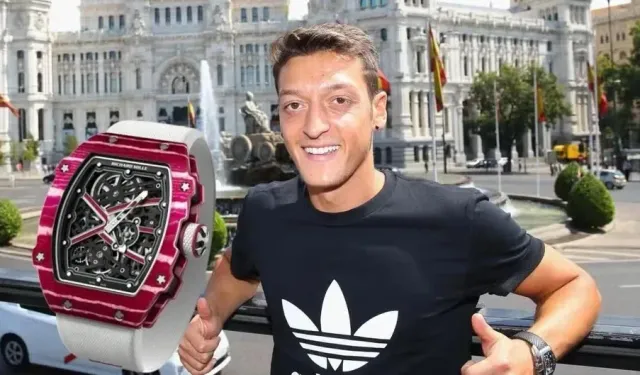 Mesut Özil'in saat takıntısı... Yeni saatinin fiyatı şok etti!