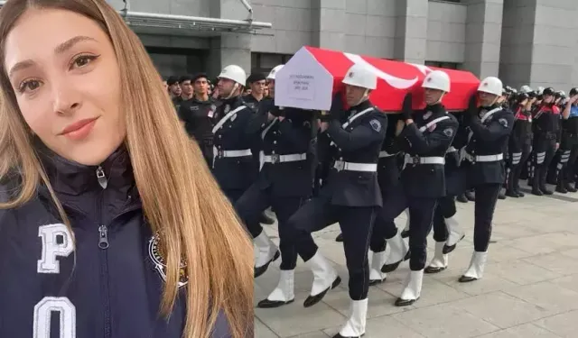 Gözyaşları sel oldu: Şehit Polis Memuru Şeyda Yılmaz son yolculuğuna uğurlandı