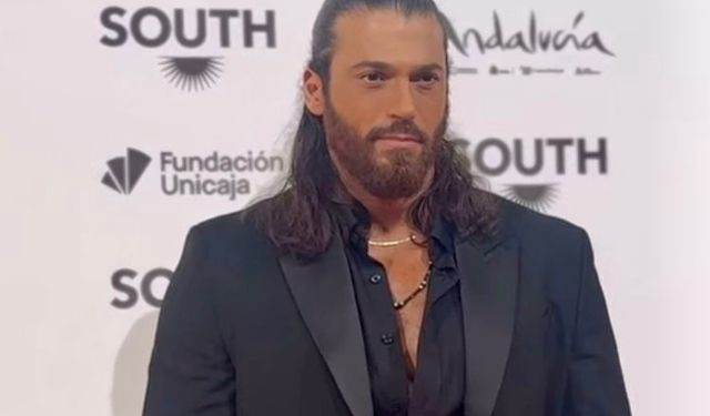 Can Yaman, İspanya’da Uluslararası En İyi Erkek Oyuncu Ödülü’nü aldı