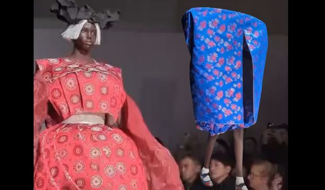 Paris Moda Haftası’nda şaşırtan defile: "Bu nasıl moda?"