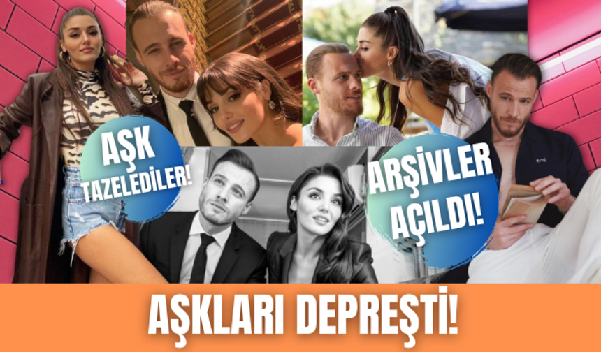 Hande Erçel ve Kerem Bürsin arşivi patlattı! "Madem öyle..."