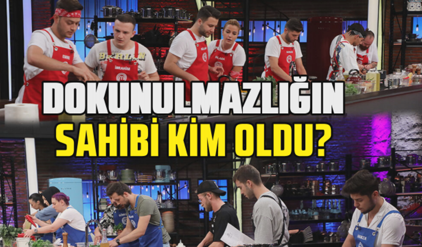 25 Ağustos MasterChef 2021'de dokunulmazlığı kim kazandı?