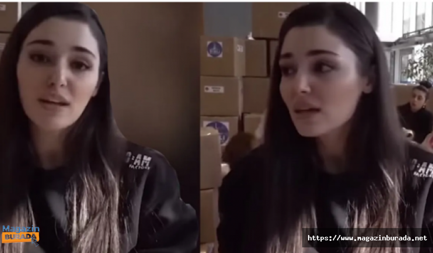 Hande Erçel, Türkiye'yi yasa boğan felaketle ilgili ilk kez konuştu!
