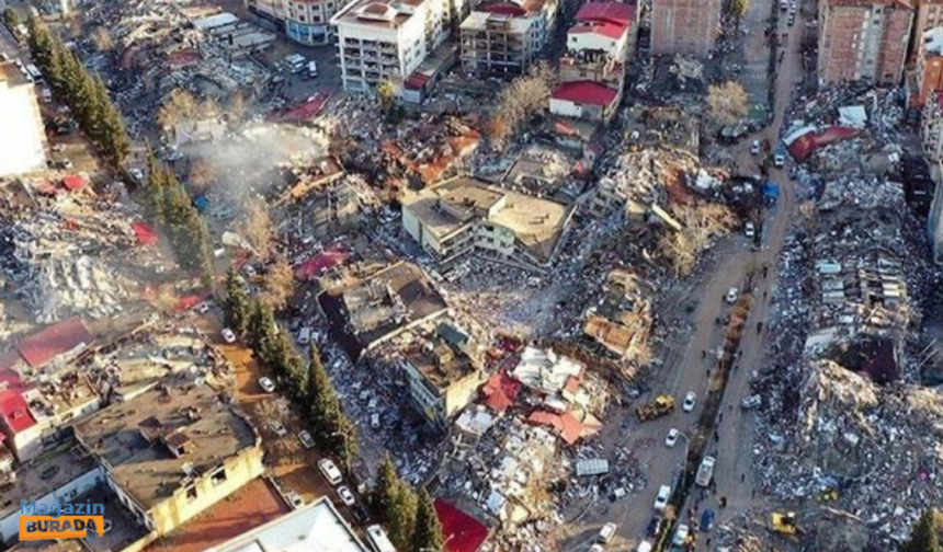 Hatay'da dehşete düşüren görüntü: Asrın felaketi drone ile görüntülendi!