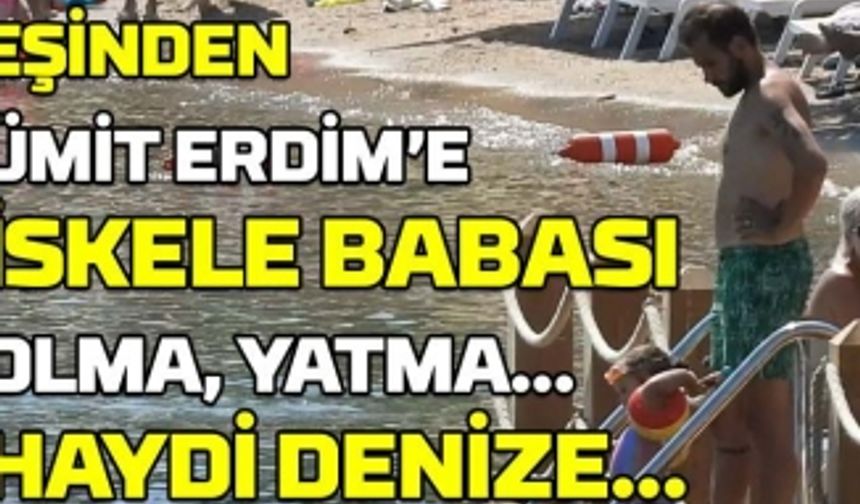 Ümit Erdim ve ailesinin tatil keyfi! İşte Erdim'lerin Bodrum tatili...