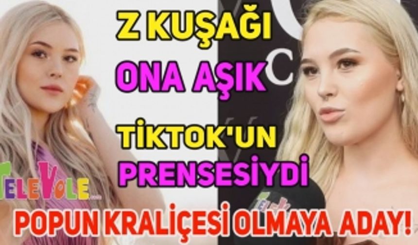 Tik Tok'un prensesi Ceren Yaldız Popçu olmaya yeltendi! O düşüncelerini Televole'ye anlattı!