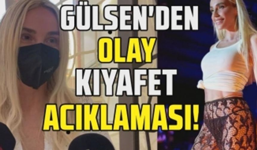 Gülşen gündem olan transparan sahne kıyafetleri ile ilgili konuştu! Gülşen'den Tarkan müjdesi