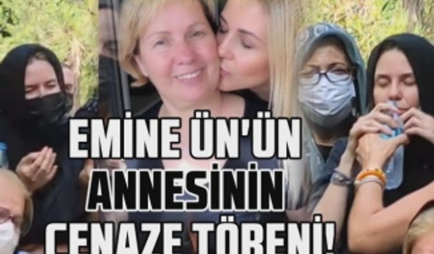 Emine Ün'ün annesinin cenaze töreni! | Müzeyyen Bolverdi koronavirüse yakalanmıştı!