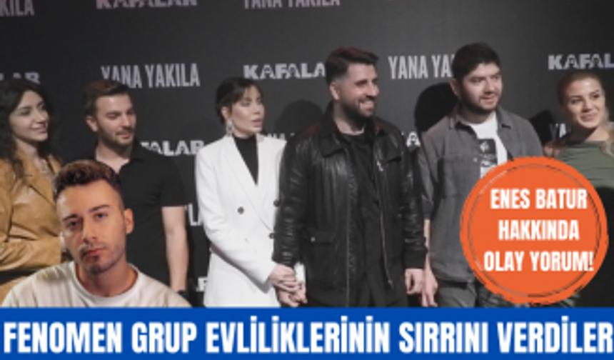 Fenomen grup Kafalar Altın Kelebek'te 'En iyi klip' ödülünü değerlendirdi.