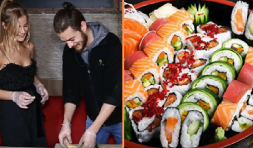 Suşi nasıl yapılır? Evde kolay malzemelerle Suşi (Sushi) tarifi!