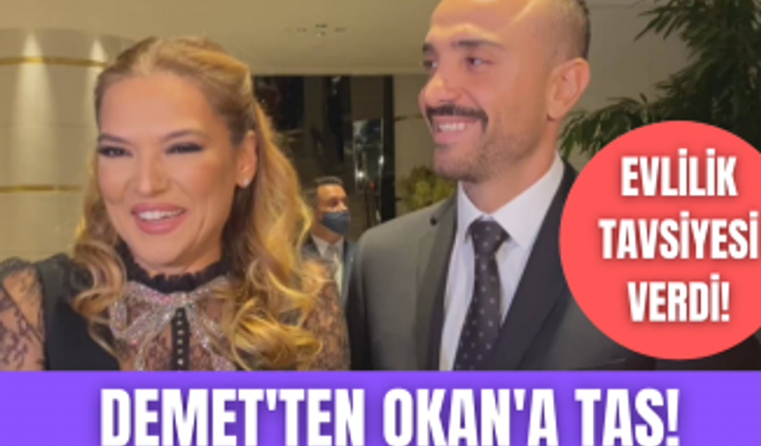 Demet Akalın ve Okan Kurt, İdo'yu düğününde yalnız bırakmadı! Altın değerinde tavsiyeler verdiler