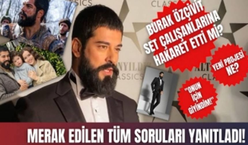 Burak Özçivit Altınyıldız lansmanında merak edilen tüm soruları yanıtladı!