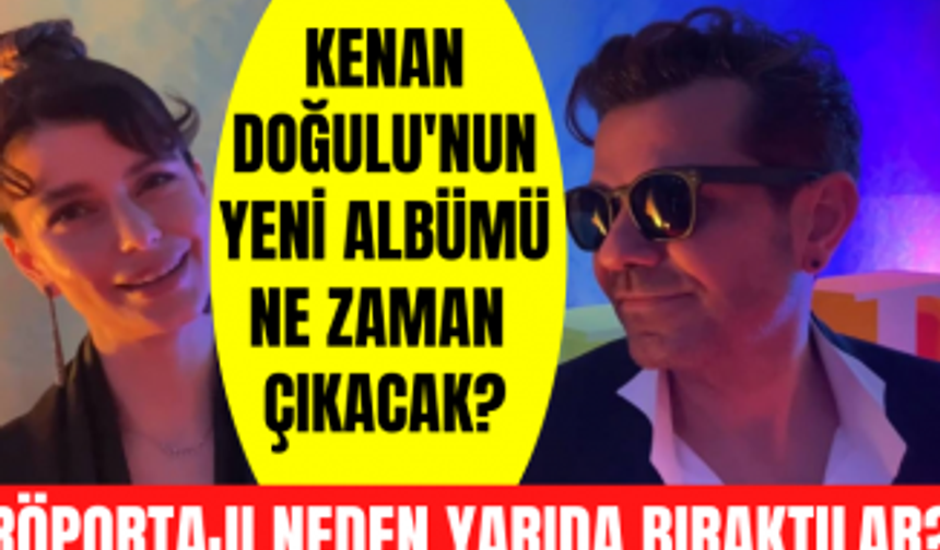 Beren Saat ve Kenan Doğulu röportajı neden yarıda bıraktı? Beren Saat'in dikkat çeken dekoltesi