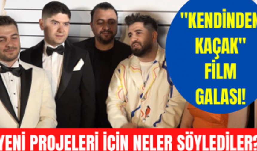 Bilal Hancı - Atakan Özyurt ve Fatih Yasin "Kendinden Kaçak" filminin galasında neler söyledi?