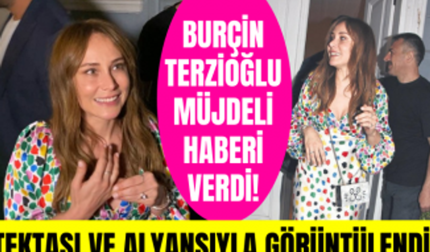 Burçin Terzioğlu tektaşı ve alyansıyla müjdeli haberi verdi! Burçin Terzioğlu evleniyor