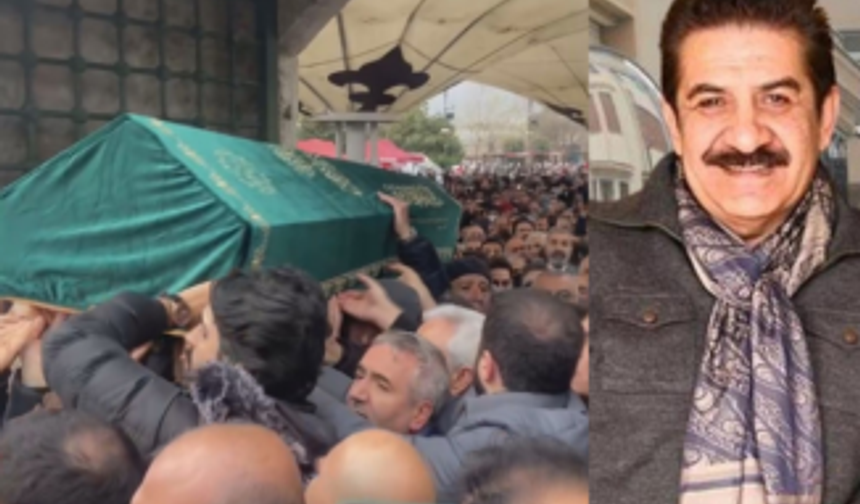 Burhan Çaçan son yolcuğuna omuzlarda uğurlandı!