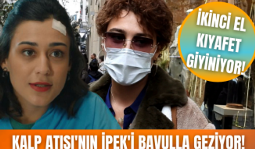 Merve Çağıran dışarıya bavulla çıkıyor! Kalp Atışı'nın İpek'i ikinci el kıyafet mi giyiniyor?