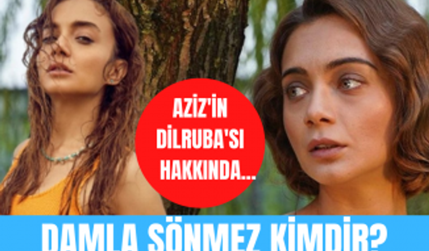 Aziz dizisinin Dilruba'sı Damla Sönmez'in bilinmeyen hayatı...