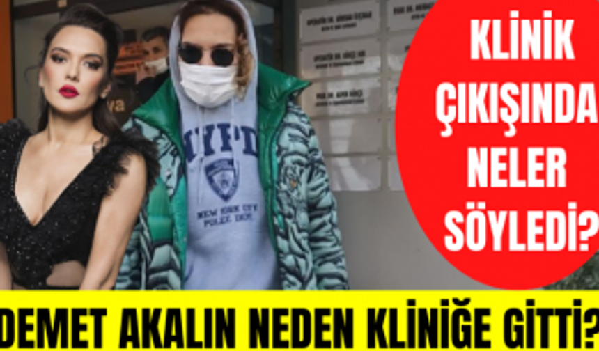 Demet Akalın'ın boynu tutuldu! Demet Akalın hastane çıkışında nasıl görüntülendi?