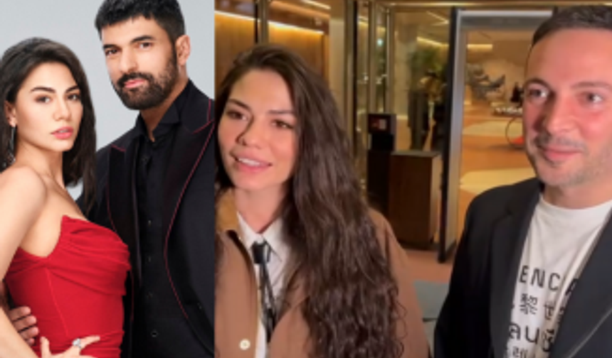 Demet Özdemir'den Adım Farah dizisindeki partneri Engin Akyürek'e övgü dolu sözler!