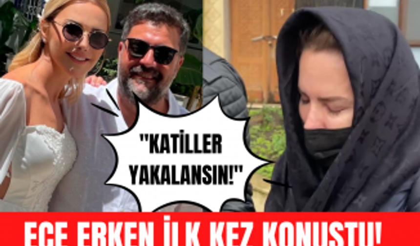 Ece Erken eşi Şafak Mahmutyazıcıoğlu'nun katillerine isyan etti! Ece Erken gözyaşlarına boğuldu!