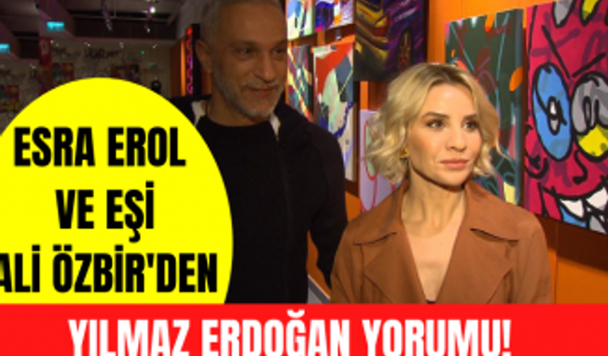 Esra Erol ve eşi Ali Özbir Demet Akbağ ve Yılmaz Erdoğan'ın Aydınlık Evler tiyatrosunu izledi!