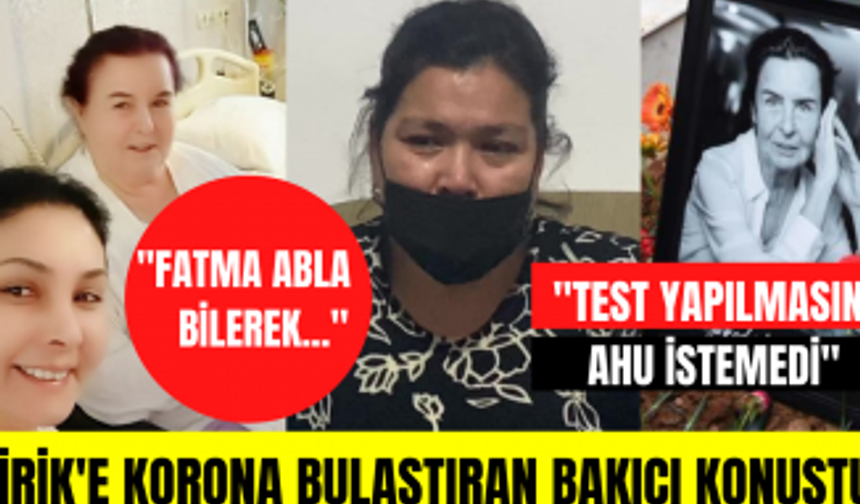 Fatma Girik’in bakıcısından tüyler ürperten açıklama! Fatma Girik'i yeğeni bilerek mi öldürdü?