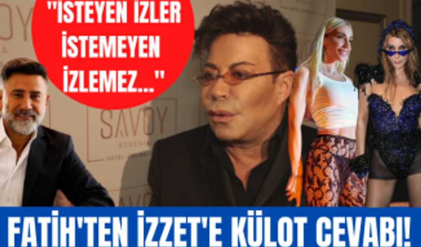 Fatih Ürek İzzet Yıldızhan'ın külotla sahneye çıkmayın açıklamasını nasıl değerlendirdi?