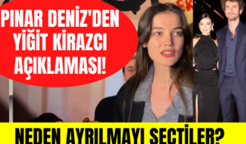 Pınar Deniz'den Yiğit Kirazcı sorusunu tepkili cevap! "Herkesin hayatı devam ediyor..."