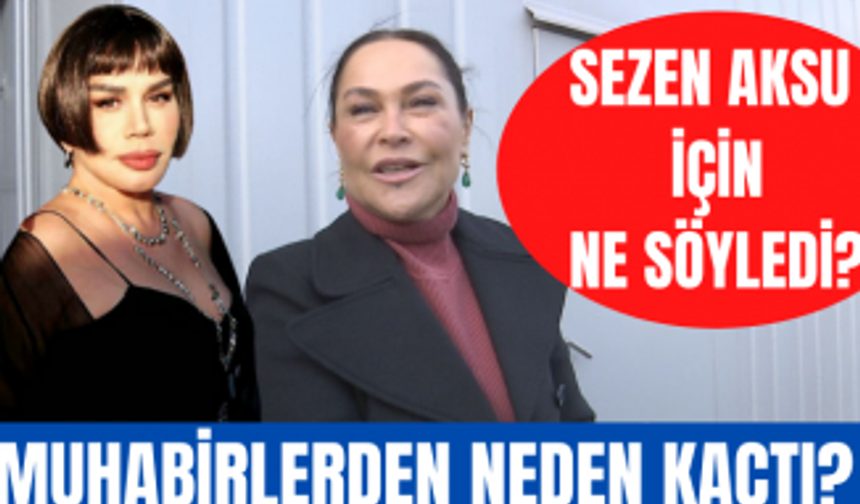 Hülya Avşar muhabirlerden neden kaçtı? Hülya Avşar Sezen Aksu'nun Adem ve Havva olayına ne dedi?