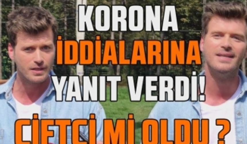 Kıvanç Tatlıtuğ korona iddialarına ne yanıt verdi? Kıvanç Tatlıtuğ yeni projesinin ilk kez anlattı!