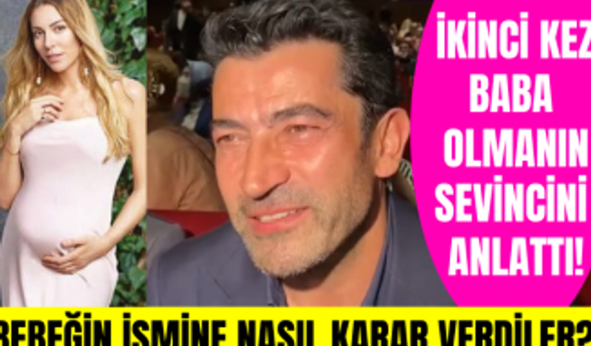 Kenan İmirzalıoğlu ikinci kez baba olmanın sevincini paylaştı! Bebeğin ismini Sinem Kobal mı koydu?