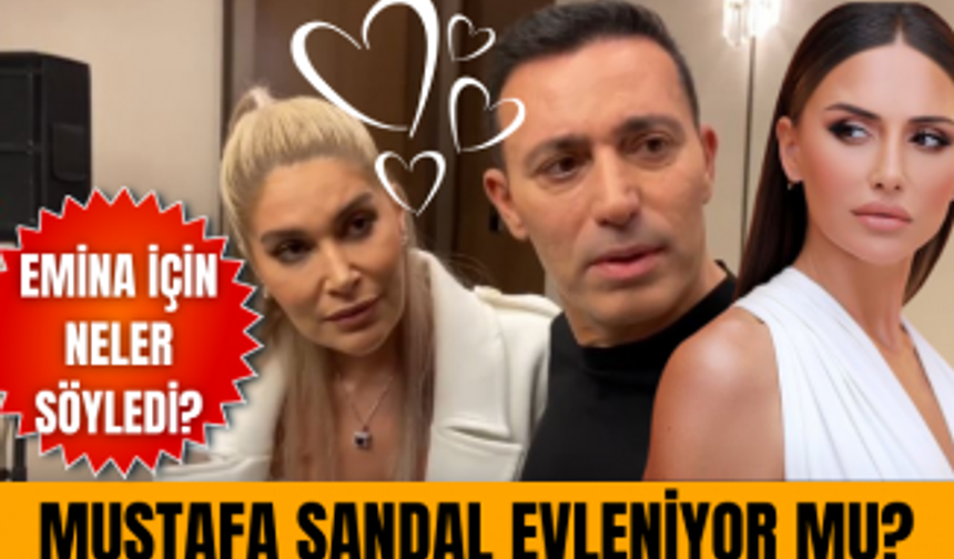 Mustafa Sandal Melis Sütşurup çiftinin düğünü ne zaman? Emina Jahovic hakkında ne dedi?