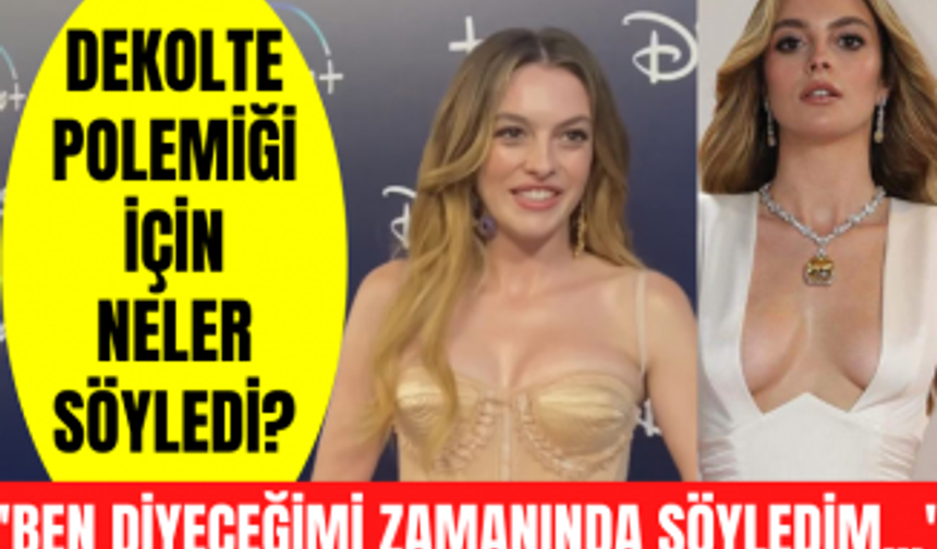 Melis Sezen çok konuşulan dekolte polemiği ile ilgili neler söyledi?